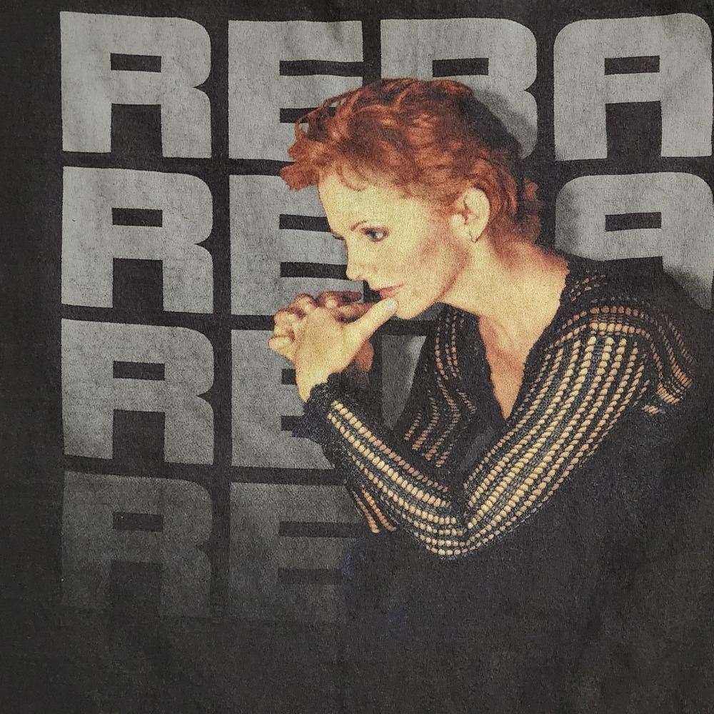 Reba 1999 Tour black tshirt  XL